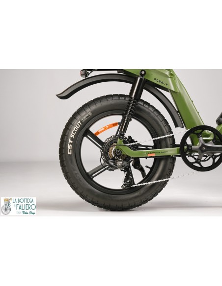 E-BIKE City XP FUNKY colore particolare cambio