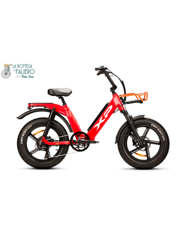 E-BIKE City XP FUNKY colore Chili Red
