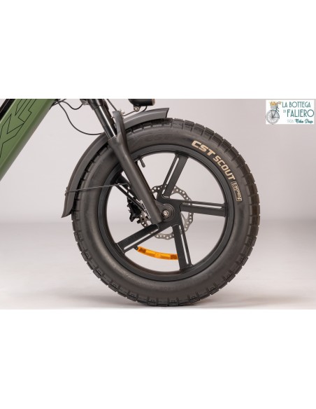 E-BIKE City XP FUNKY colore particolare dischi