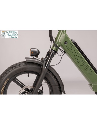 E-BIKE City XP FUNKY colore particolare fanale