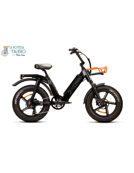 E-BIKE City XP FUNKY colore Matt Black