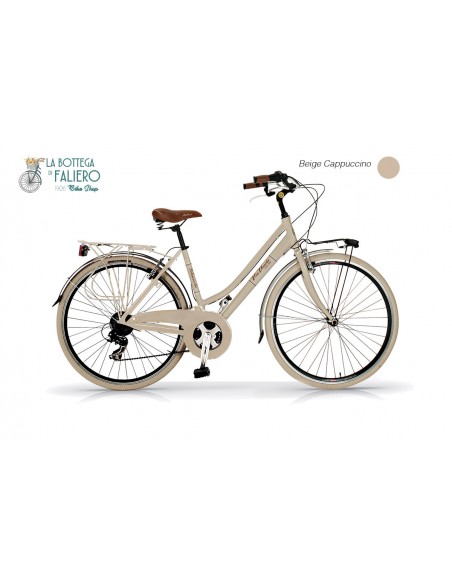 City Bike Donna in Acciaio Elegante Dolce Vita