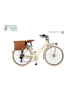 Bicicletta Elegance E-Bike Lady colore Beige Cappuccino