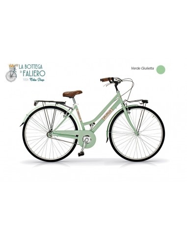 Bicicletta Via Veneto ALLURE LADY 1 speed Via Veneto Velomarche Verde Giulietta