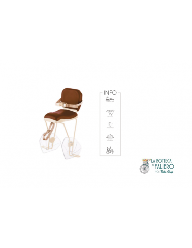 Seggiolino della Bernardi  modello HELLO Miele telaio crema Seggiolino della Bernardi  modello HELLO Miele telaio crema