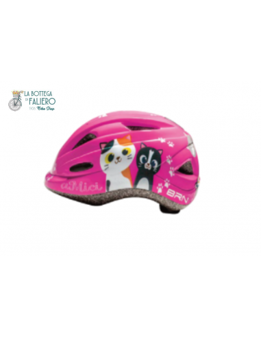 Casco BRN bambina rosa A-MICI