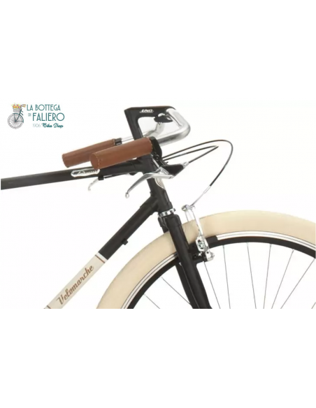Via Veneto ROMA Nero polvere di caffè Manubrio