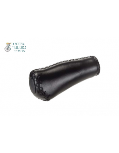 Manopole ergonomiche semilpelle marrone