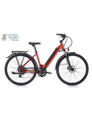 World Dimension Haira Lady E-BIKE Matt Dark red