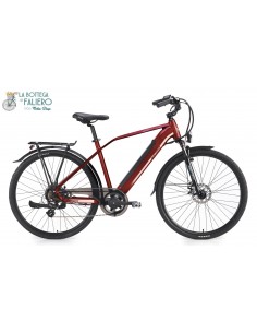 E-Bike Wolrd Dimensione HAIRA MAN Matt Dark red